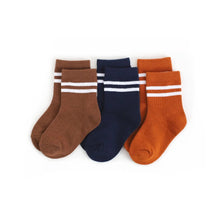  Game Day Striped Sock Set (3 Pairs) - Magnolia BabySocks
