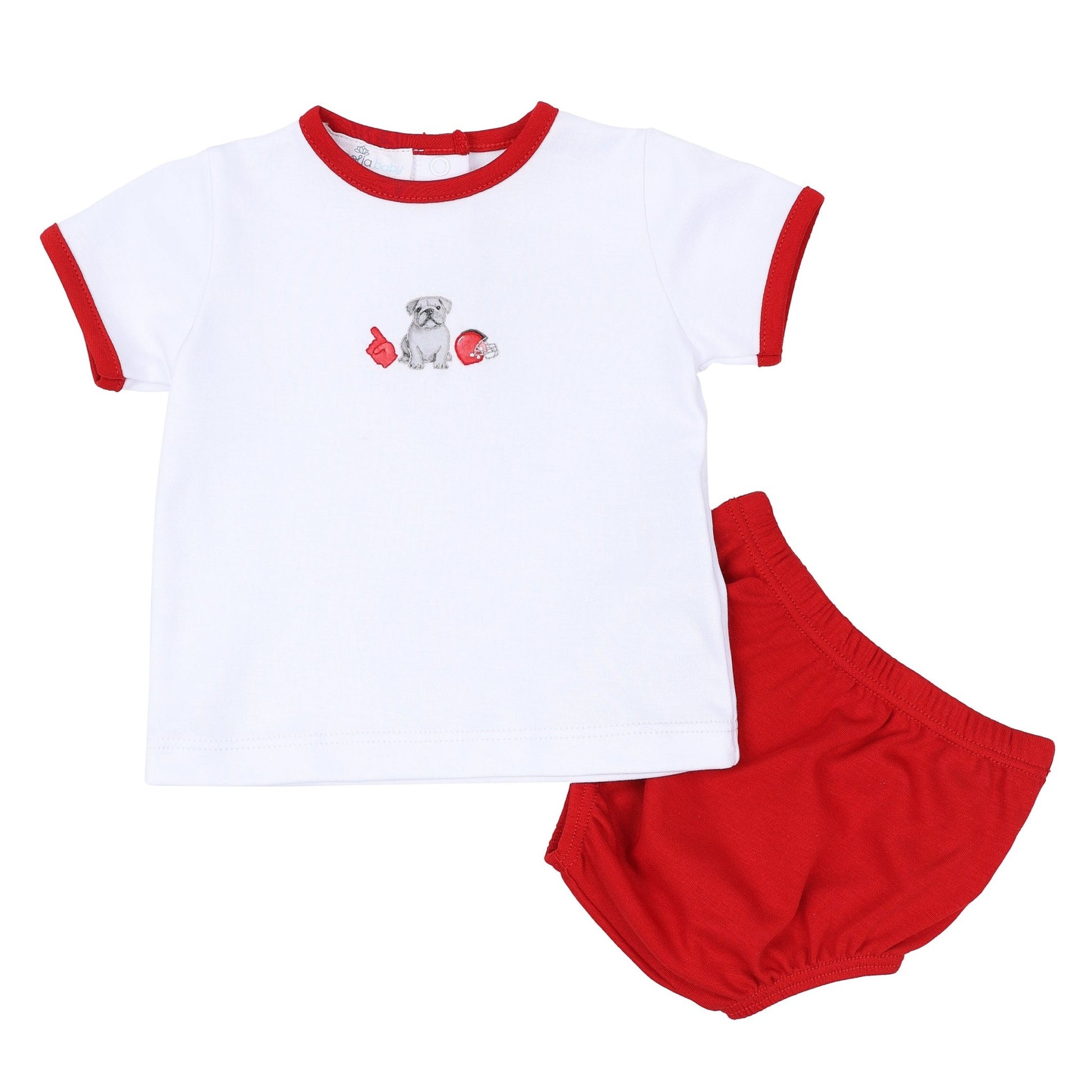 Magnolia Baby_Gameday Dawgs Diaper Cover Set_2
