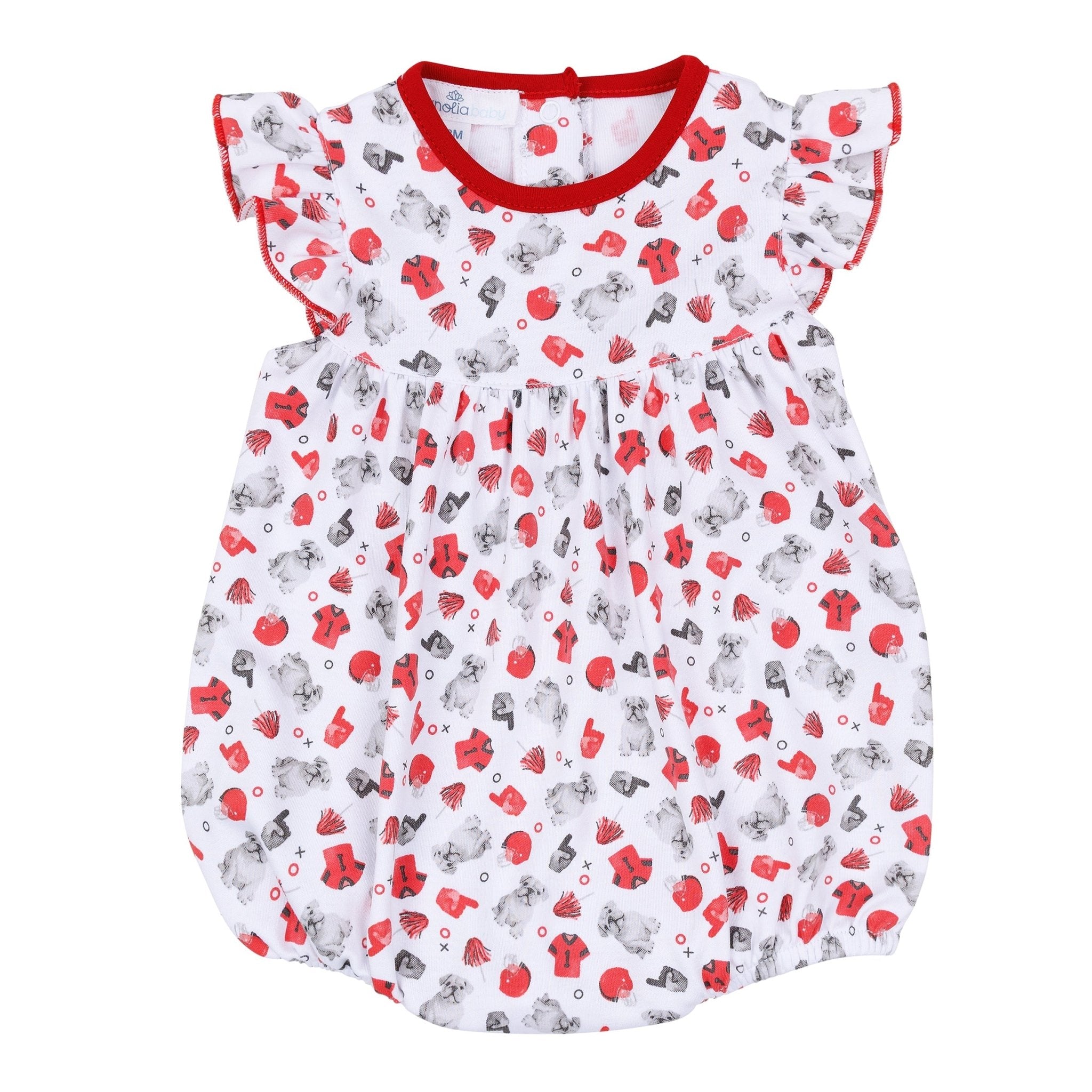 Magnolia Baby_Gameday Dawgs Print Flutters Bubble_2