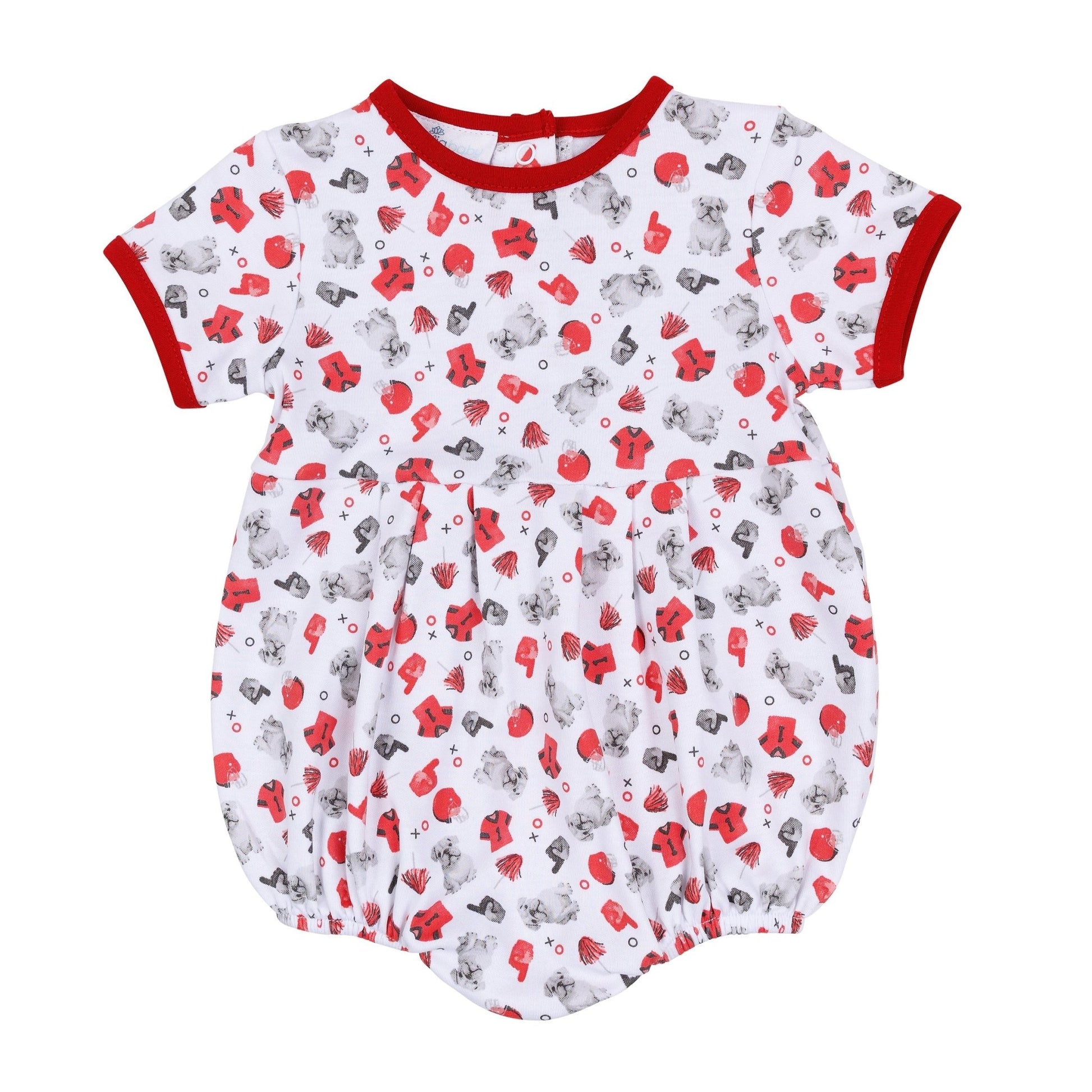 Magnolia Baby_Gameday Dawgs Print Short Sleeve Bubble_2