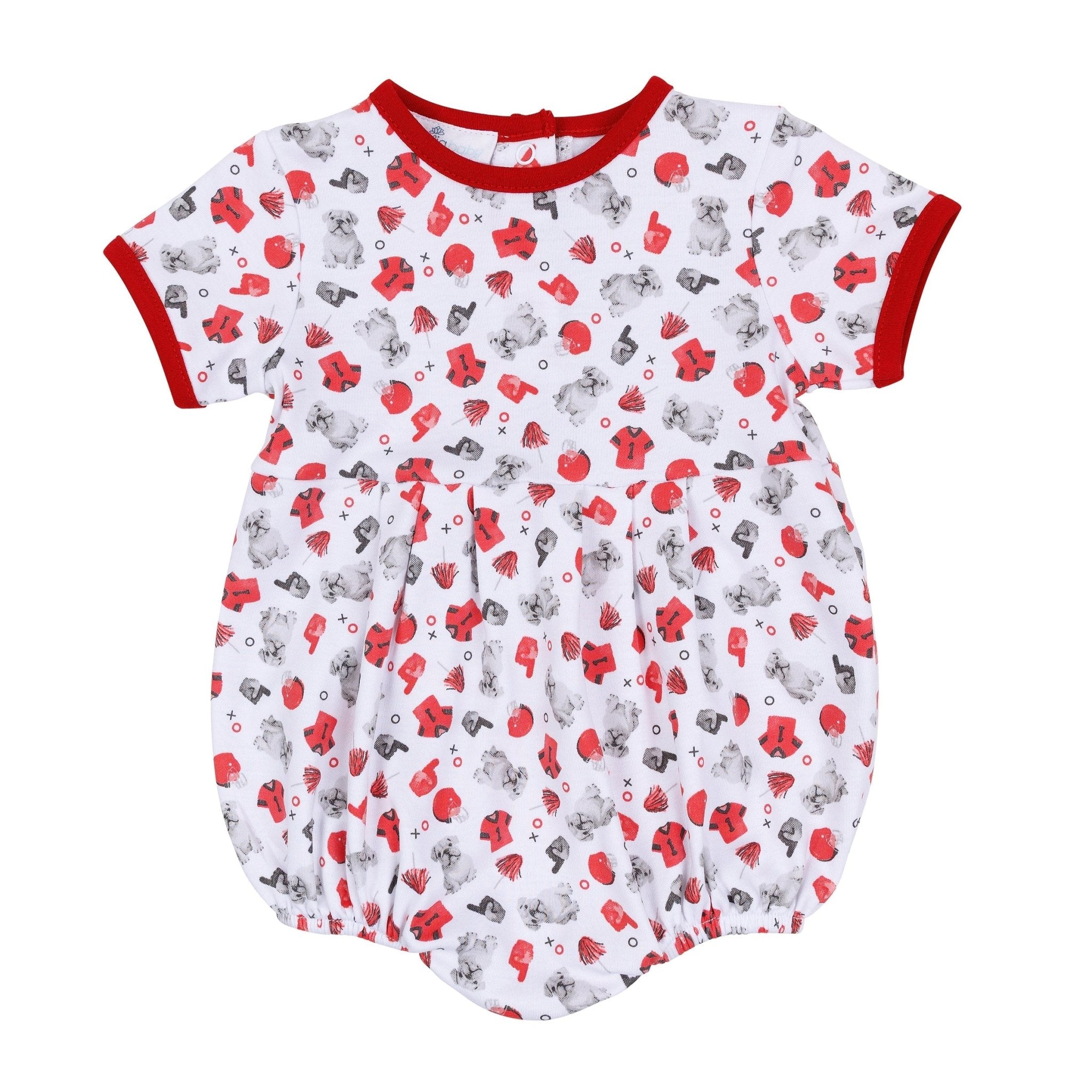 Magnolia Baby_Gameday Dawgs Print Short Sleeve Bubble_2