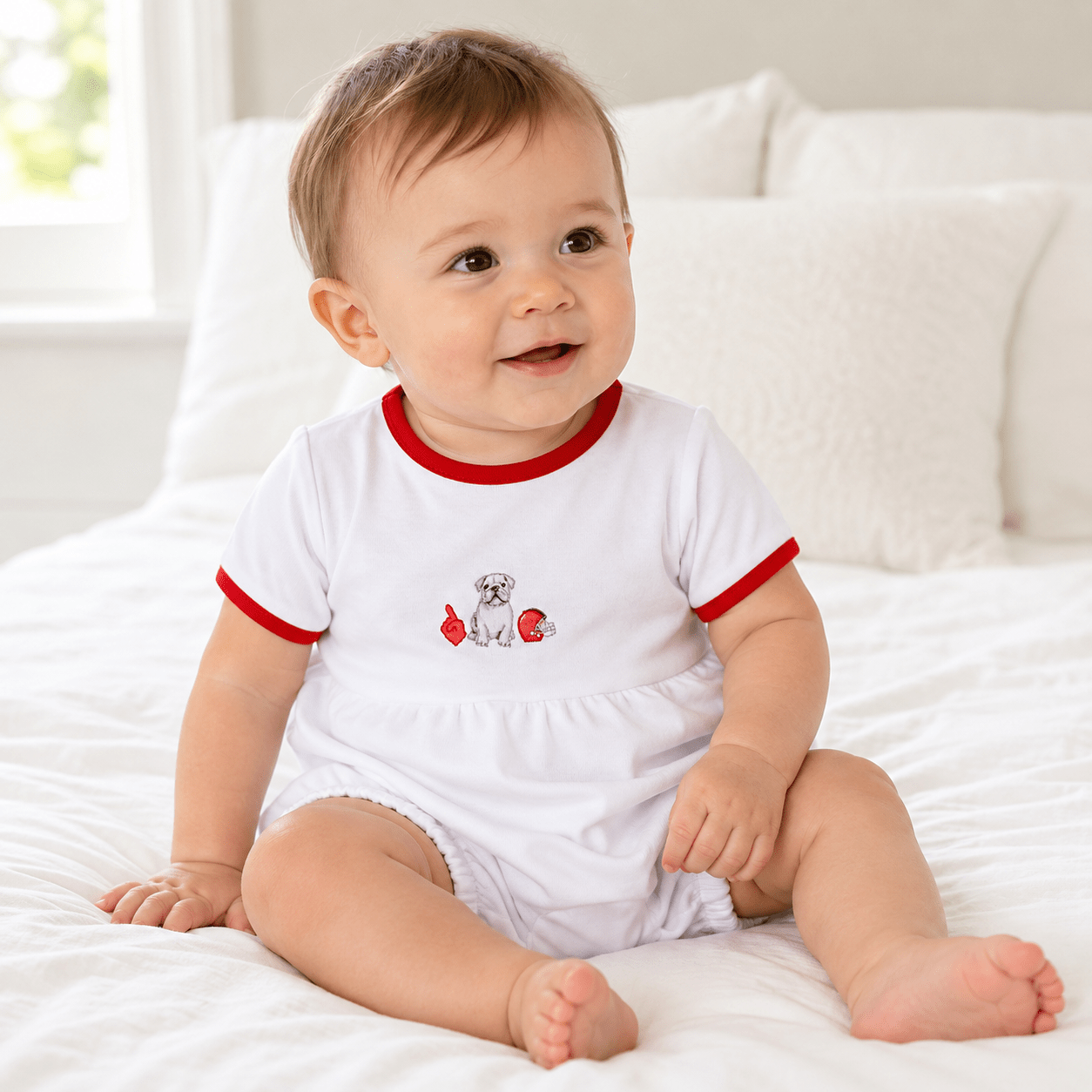 Magnolia Baby_Gameday Dawgs Short Sleeve Bubble_1