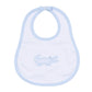 Gator Applique Bib - Light Blue - Magnolia BabyBib