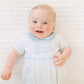 Gator Applique Collared Bubble - Light Blue - Magnolia BabyBubble