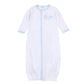 Gator Applique Converter - Light Blue - Magnolia BabyConverter Gown