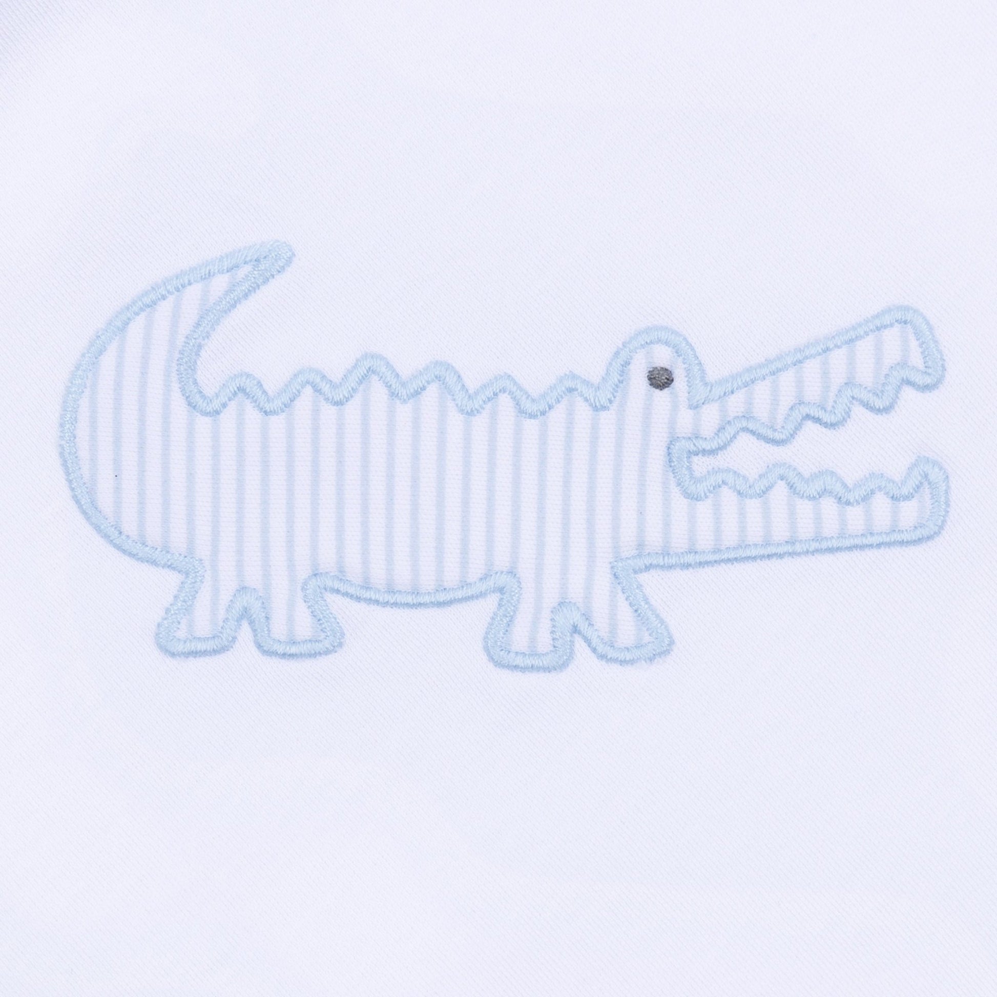 Gator Applique Converter - Light Blue - Magnolia BabyConverter Gown