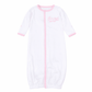 Gator Applique Converter - Pink - Magnolia BabyConverter Gown