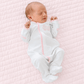 Magnolia Baby_Gator Applique Footie - Pink_2