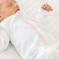Gator Applique Footie - Pink - Magnolia BabyFootie