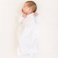 Gator Applique Gathered Gown - Pink - Magnolia BabyGown