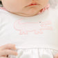 Gator Applique Ruffle Bubble - Pink - Magnolia BabyBubble