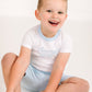 Gator Applique Short Pajamas - Light Blue - Magnolia BabyShort Pajamas