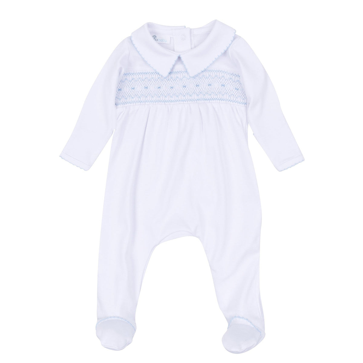 Magnolia Baby_George Smocked Footie_2