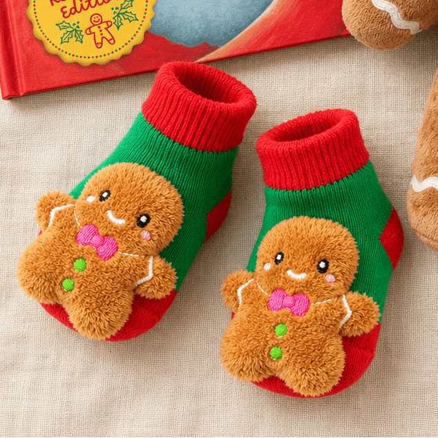 Boogie Toes_Gingerbread Christmas Boogie Toes Rattle Socks_1