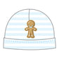 Gingerbread Land Hat - Blue - Magnolia BabyHat