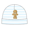 Gingerbread Land Hat - Blue - Magnolia BabyHat