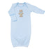 Gingerbread Land Lap Gown - Blue - Magnolia BabyGown