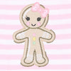 Gingerbread Land Ruffle Footie - Pink - Magnolia BabyFootie