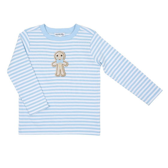 Gingerbread Land T - Shirt - Blue - Magnolia BabyT - Shirt