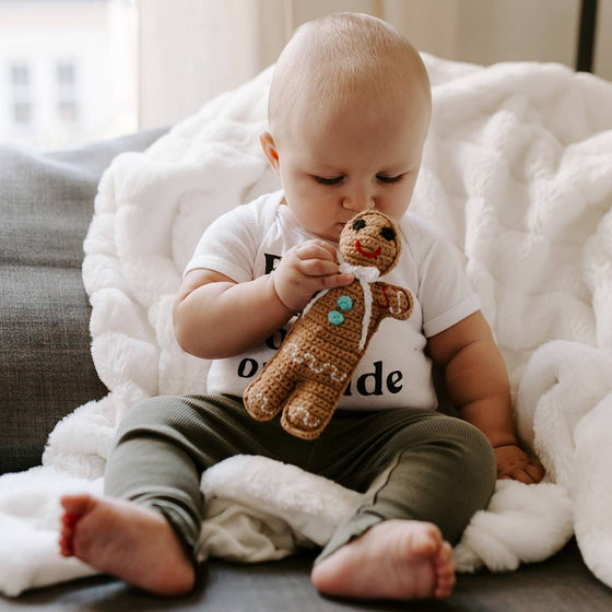 Gingerbread Man Toy - Magnolia BabySoft Toy