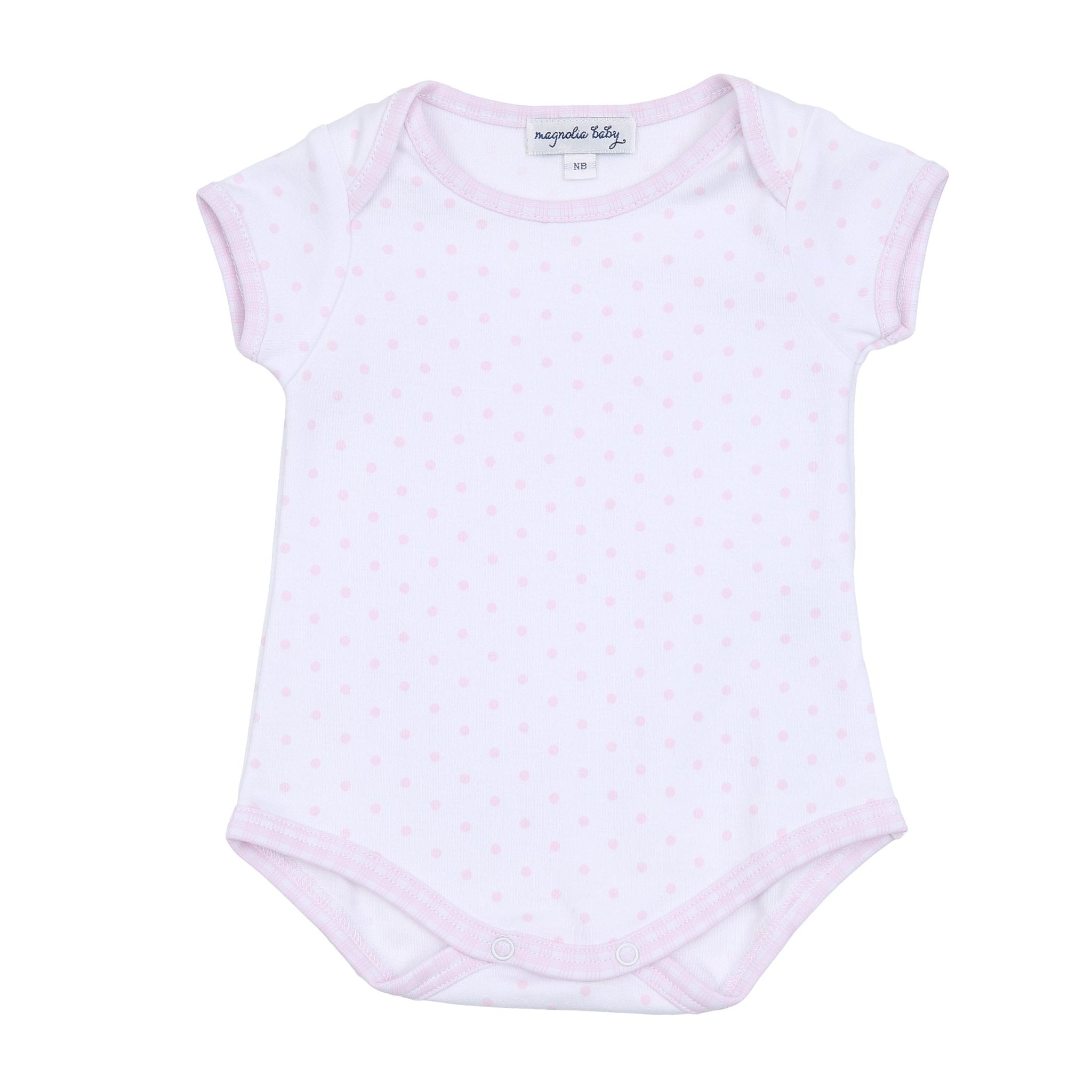 Gingham Basics Bodysuit in Pink - Magnolia BabyBodysuit