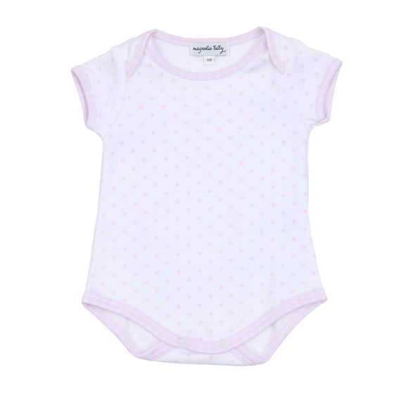 Gingham Basics Bodysuit in Pink - Magnolia BabyBodysuit