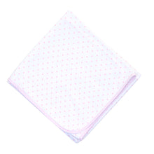  Gingham Basics Ruffle Receiving Blanket in Pink - Magnolia BabyReceiving Blanket