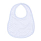 Gingham Dots Bib in Light Blue - Magnolia BabyBib