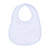 Gingham Dots Bib in Light Blue - Magnolia BabyBib