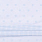 Gingham Dots Bib in Light Blue - Magnolia BabyBib