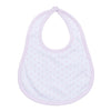 Gingham Dots Bib in Pink - Magnolia BabyBib