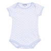 Gingham Dots Bodysuit in Light Blue - Magnolia BabyBodysuit