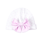 Gingham Dots Bow Hat - Pink - Magnolia BabyHat