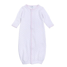  Gingham Dots Converter in Pink - Magnolia BabyConverter Gown