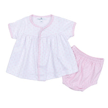  Gingham Dots Diaper Cover Set in Pink - Magnolia BabyDiaper Cover