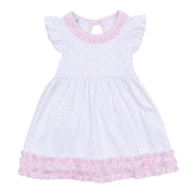  Gingham Dots Flutters Dress in Pink - Magnolia BabyDress