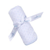Gingham Dots Receiving Blanket in Light Blue - Magnolia BabyReceiving Blanket