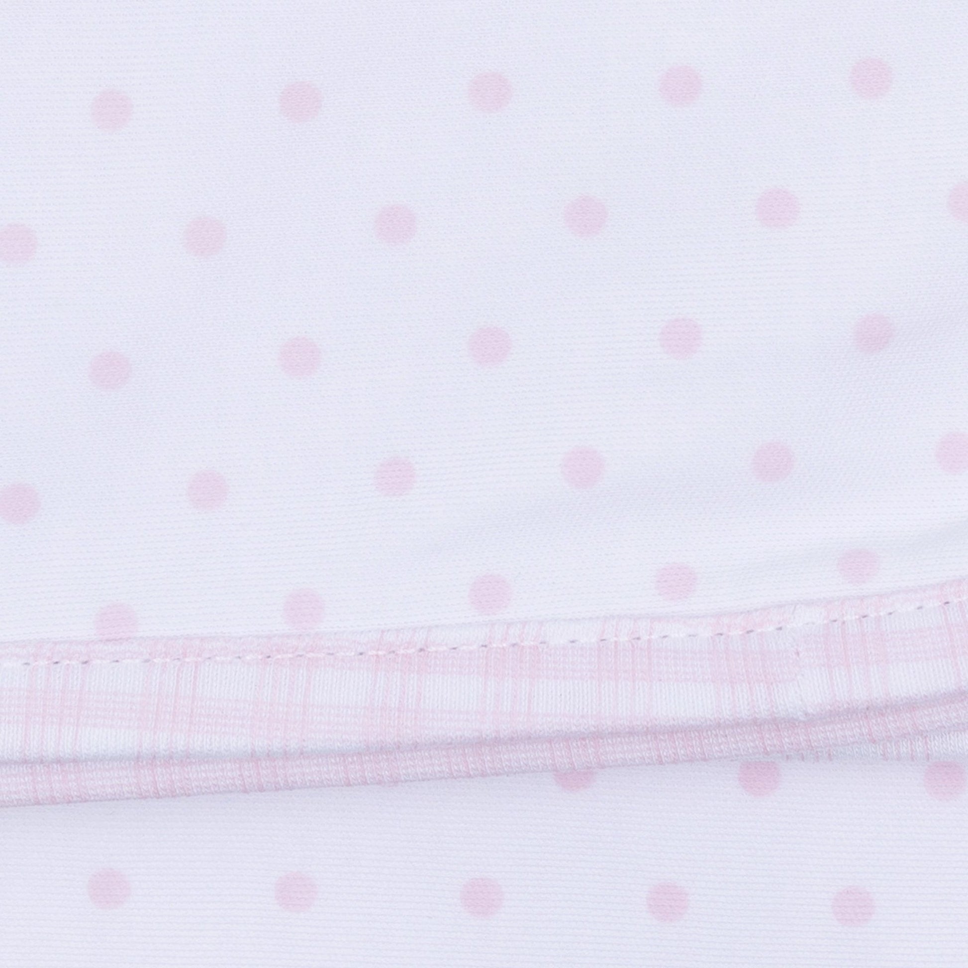 Gingham Dots Smocked Gown in Pink - Magnolia BabyGown