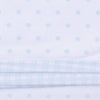 Gingham Dots Smocked Sleeveless Bubble in Light Blue - Magnolia BabyBubble