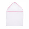 Gingham Essentials Pink Gingham Trim Towel - Magnolia BabyTowel