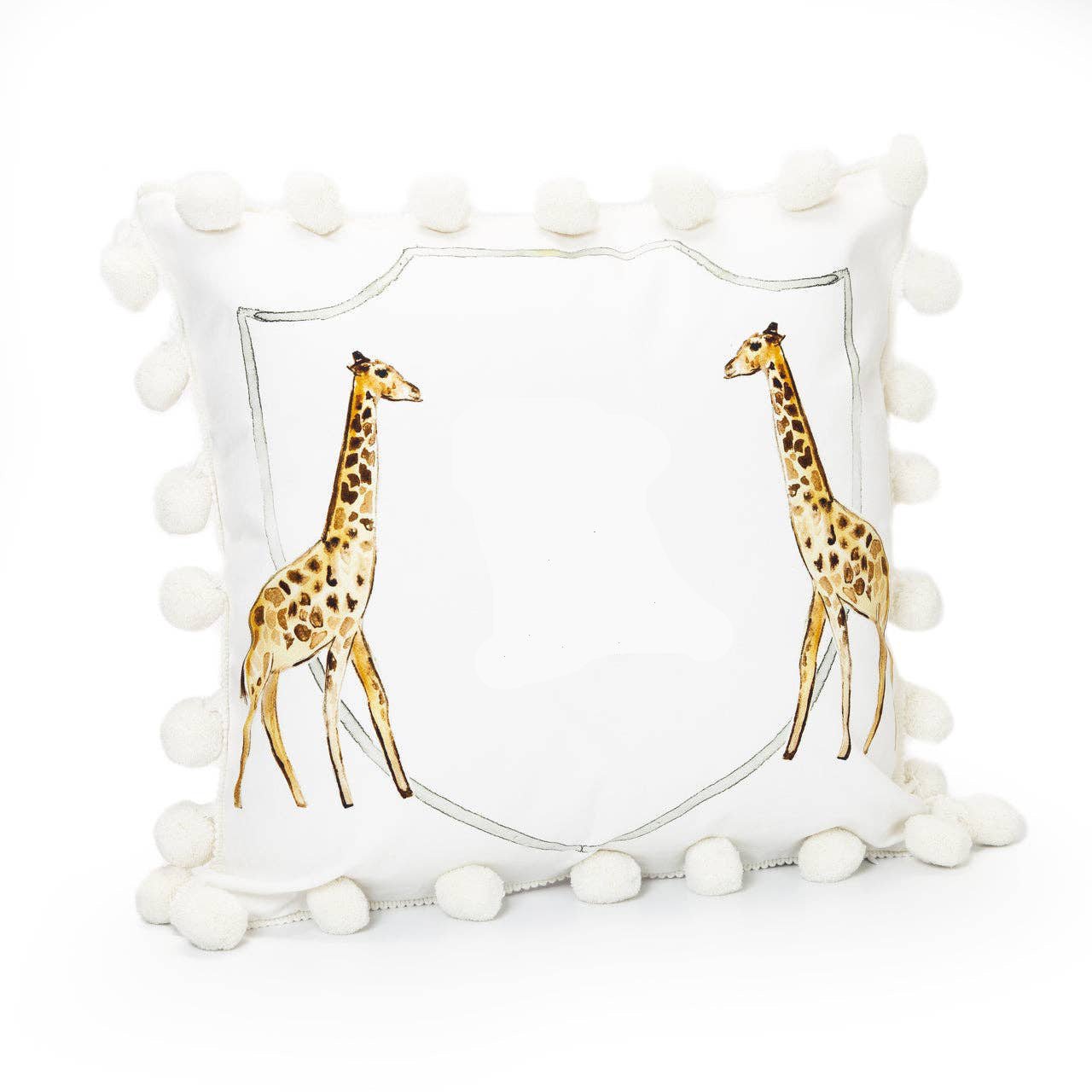 Giraffe Pillowcase with Pillow Insert - Magnolia BabyPillow