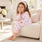 Magnolia Baby_Girl Christmas Pajamas Gift Set - Jolly Ribbons_2
