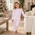 Magnolia Baby_Girl Christmas Pajamas + Poppyland Gift Set - Sweet Peppermint_1