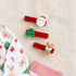 Magnolia Baby_Girl Christmas Pajamas + Poppyland Hair Pins Gift Set - Christmas Magic_5