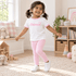 Magnolia Baby_Girl Playwear Set - Dance Tee & Leggings_1