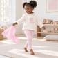 Magnolia Baby_Girl Playwear Set - Darling Cowboy Boots Sweater & Leggings - Pink_1