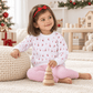 Magnolia Baby_Girl Playwear Set - Jolly Ribbons Sweatshirt + Pink Leggings_2