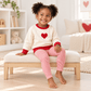 Luna and Arlo_Girl Playwear Set - My Heart Sweatshirt + Red Stripe Leggings_1
