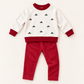 Magnolia Baby_Girl Playwear Set - Winter Berries Sweatshirt + Cranberry Leggings_3