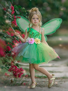  Girls Neverland Fairy Tutu Dress - Magnolia BabyCostume